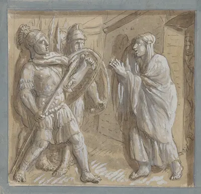 13 drawings after bas reliefs at Florence Pl.07 by Ogden Nicholas Rood — digital art print download