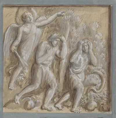 13 drawings after bas reliefs at Florence Pl.08 by Ogden Nicholas Rood — digital art print download