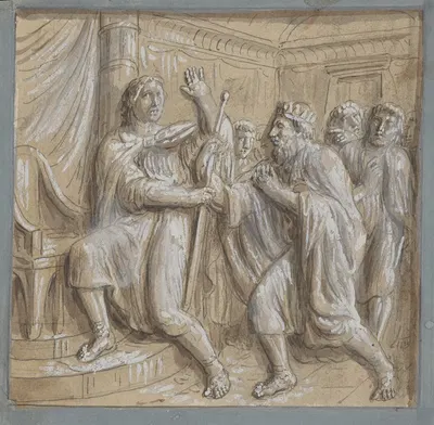 13 drawings after bas reliefs at Florence Pl.11 by Ogden Nicholas Rood — digital art print download