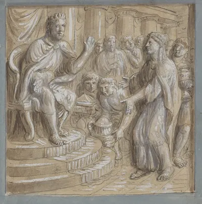 13 drawings after bas reliefs at Florence Pl.13 by Ogden Nicholas Rood — digital art print download