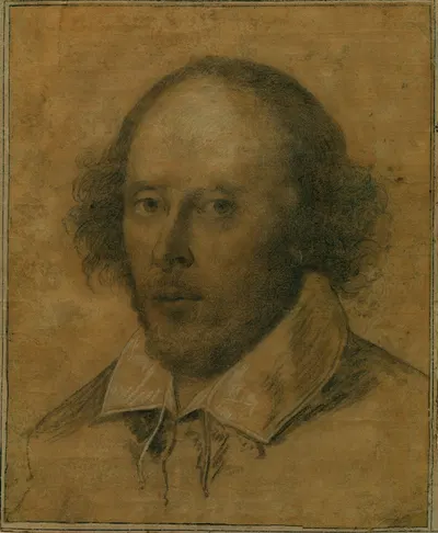 William Shakespeare by Озияс Хамфри — digital art print download