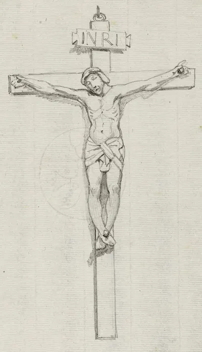 Crucifixion by Рене Маржолин — digital art print download