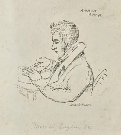 Alexander Anderson aetat 44. by Thomas Dodgson Sugden, 1877 — digital art print download