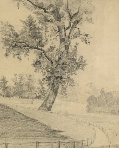 Parklandschaft by Тина Блау, 1875 — digital art print download