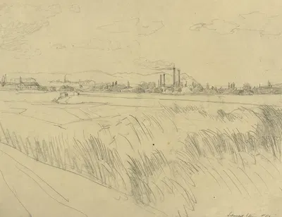 Schwechat by Тина Блау, 1900 — digital art print download