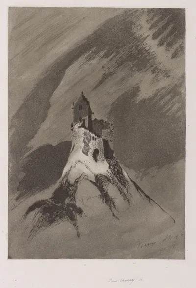 Le Burg by Victor Hugo — digital art print download