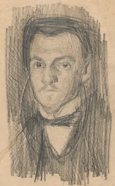 Portrait of a man by Jan Rembowski, 1905 — digital art print download
