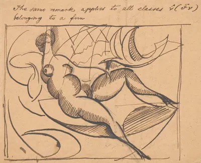 Leda and the swan by Леон Хвистек, 1918 - 1919 — digital art print download