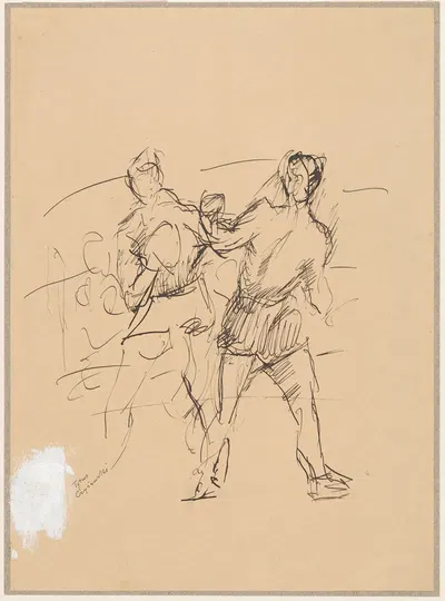 Boxers by Титус Чижевский, 1936 — digital art print download