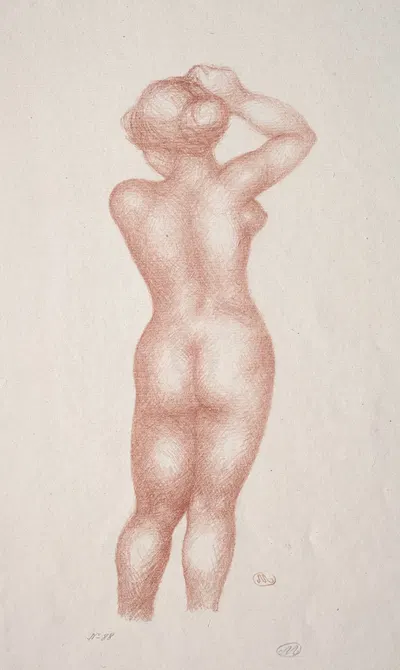 Nude by Аристида Маййоль, 1900–1944 — digital art print download