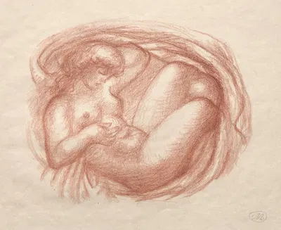 Reclining Nude by Аристида Маййоль, 1900–1944 — digital art print download