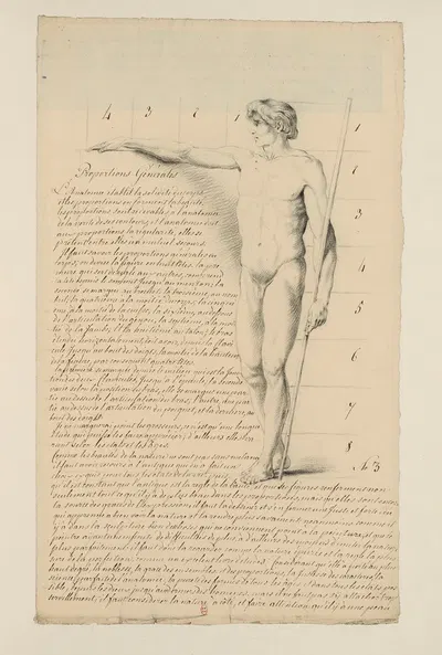 Cahiers d'Anatomie Pl.02 by Charles Monnet — digital art print download
