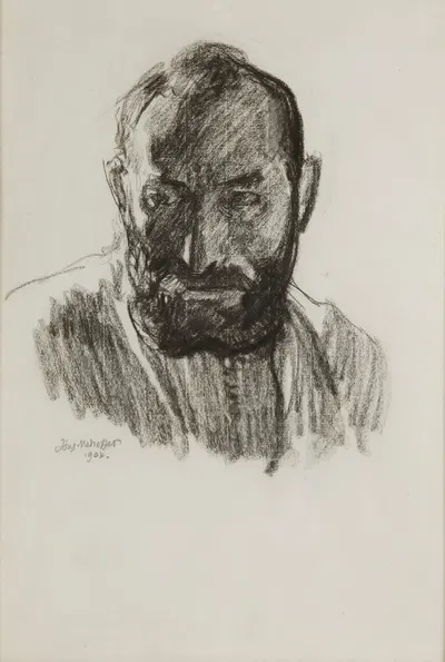 Portret Feliksa Jasieńskiego by Józef Mehoffer, 1904 — digital art print download
