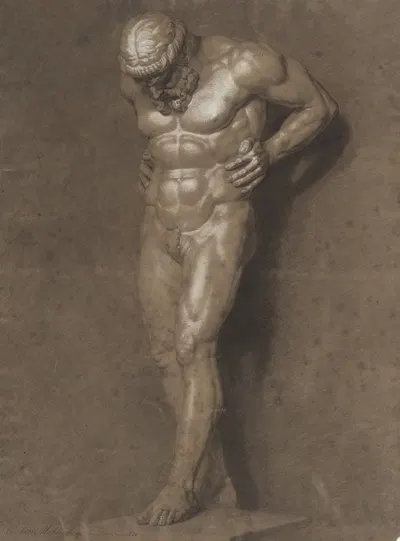 Atlas by Eugene van Maldeghem, 1830 — digital art print download