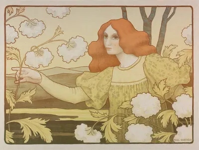 Снежки by Поль Бертон, c. 1900 — digital art print download