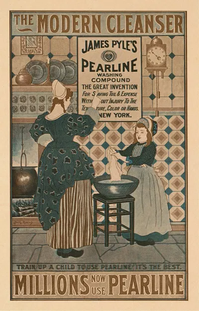 The modern cleanser by Ethel Reed, 1896 — digital art print download