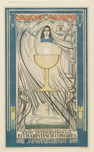 Poster for the International Eucharistic Congress by Jan Toorop, 1924 — digital art print download
