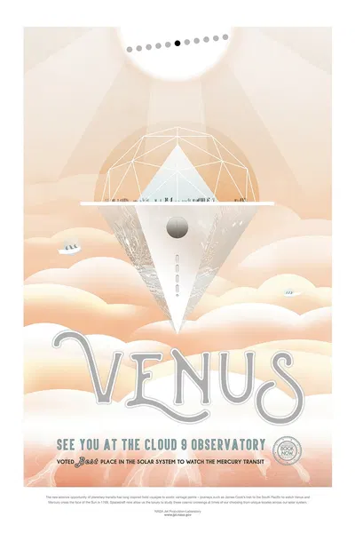 Venus by NASA, 2017 — digital art print download