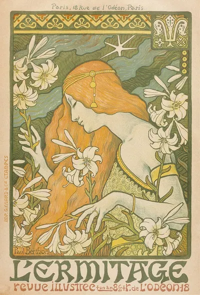 L'Ermitage by Поль Бертон, 1897 — digital art print download