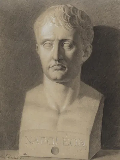 Bust of Napoleon Bonaparte by Pieter-Jan de Vlamynck, 1812 — digital art print download
