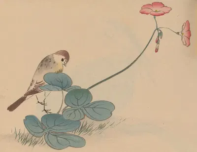 Hōgajō, Pl.10 by Дзиро Такэути, 1901 — digital art print download