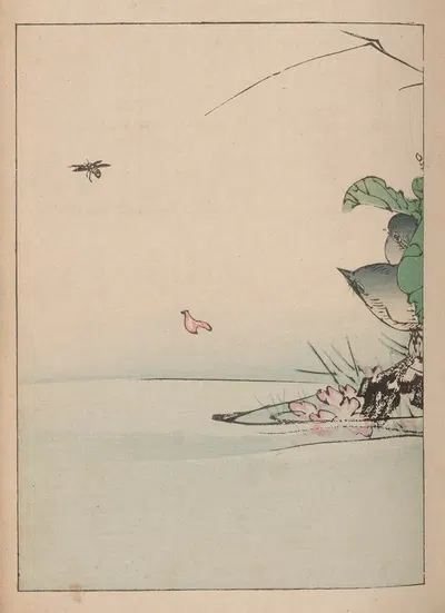 Kachō gafu, Pl.06 by Kōtei Fukui, 1898 — digital art print download
