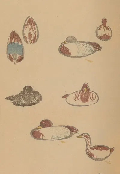 Chōjū ryakugashiki, Pl.20 by Masayoshi Kitao, 1868-1912 — digital art print download