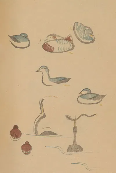 Chōjū ryakugashiki, Pl.21 by Masayoshi Kitao, 1868-1912 — digital art print download