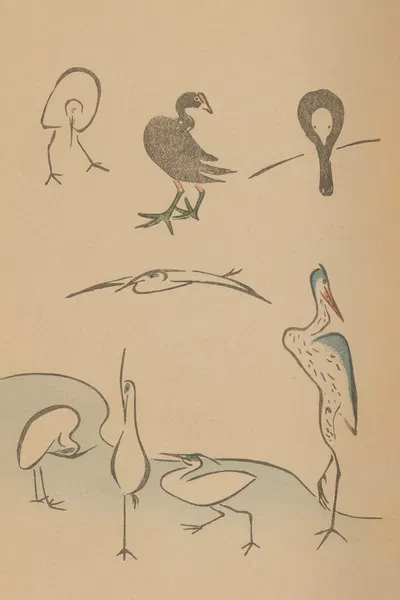 Chōjū ryakugashiki, Pl.22 by Masayoshi Kitao, 1868-1912 — digital art print download