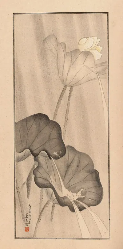 Shūbi gakan, Pl.13 by Нанбара Сакудзиро, 1889 — digital art print download