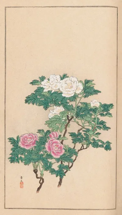 Shūbi gakan, Pl.20 by Нанбара Сакудзиро, 1889 — digital art print download