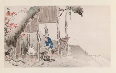 Seihō jūni Fuji, Pl.09 by Takeuchi Seihō, 1894 — digital art print download