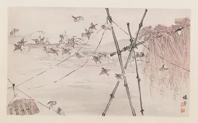 Seihō jūni Fuji, Pl.10 by Takeuchi Seihō, 1894 — digital art print download