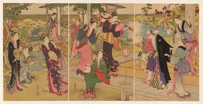 Masterpieces selected from the Ukiyoyé School, Pl.13 by Shiichi Tajima, 1906 — digital art print download