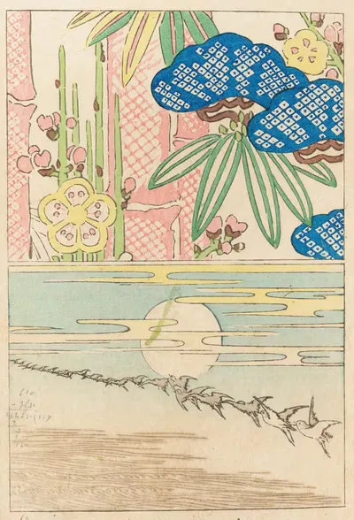 Шин цуань, Пл.05 by Накаясу Синзабуро, 1892 — digital art print download