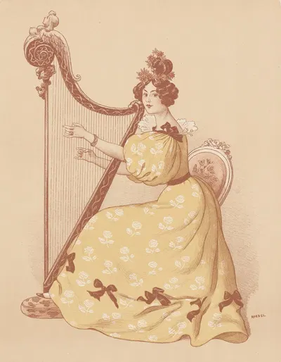 Роман by Огюст Рёдель, 1898 — digital art print download