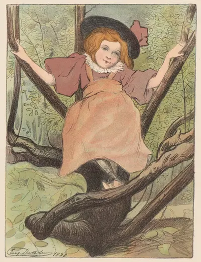 Касия by Южен Делатр, 1898 — digital art print download