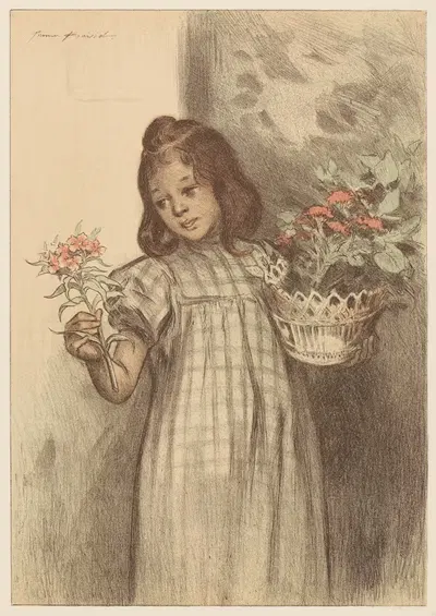 Букетарий by Фирмин Буйссе, 1899 — digital art print download
