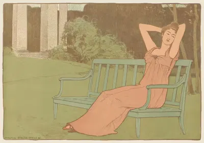 Коринна by Морис Реалье-Дюма, 1897 — digital art print download
