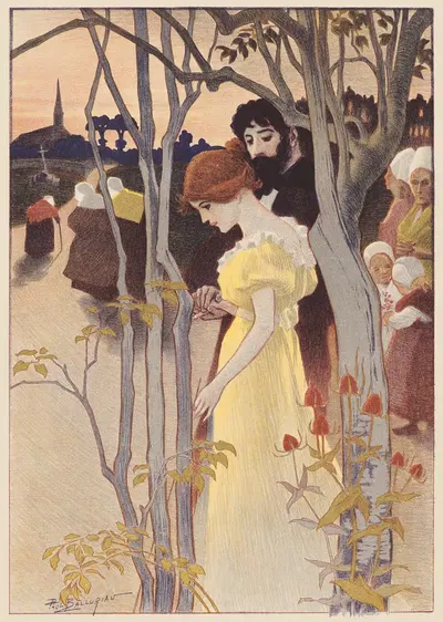 Сумерки by Поль Баллерио — digital art print download