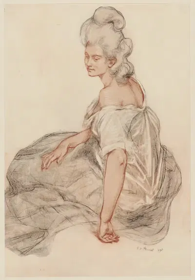 Манон by Рене Франсуа Ксавье Прине, 1898 — digital art print download