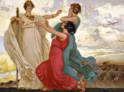 Finalmente!! by Leopoldo Metlicovitz, 1916 — digital art print download