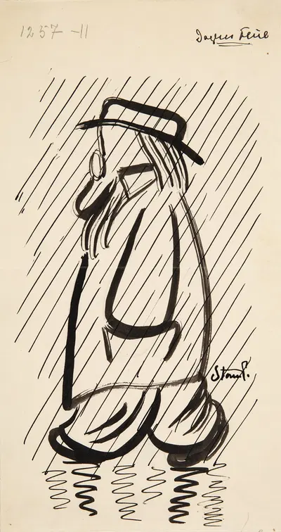 Лист к 'дневной мухи' by Роберт Шторм Петерсен, 1944 - 1945 — digital art print download