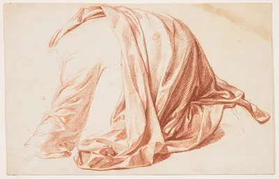 Drapery Study by Бернар Пикара, 1711 — digital art print download