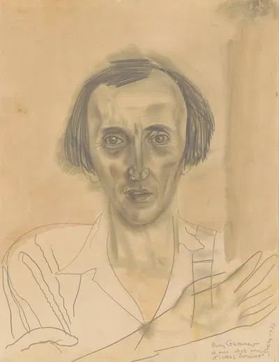 Portrait de Nicolas Evreinoff by Борис Григорьев, 1934 — digital art print download