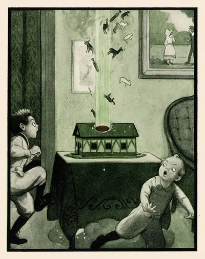 Ракетная книга, пл. 06 by Петер Ньюэлл, 1912 — digital art print download