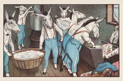 'Гора Вашингтон начала таять, и вскоре оказалась на линии!' by Петер Ньюэлл, 1904 — digital art print download