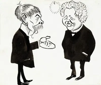 P.P Waldenström by Albert Engström, 1902 — digital art print download