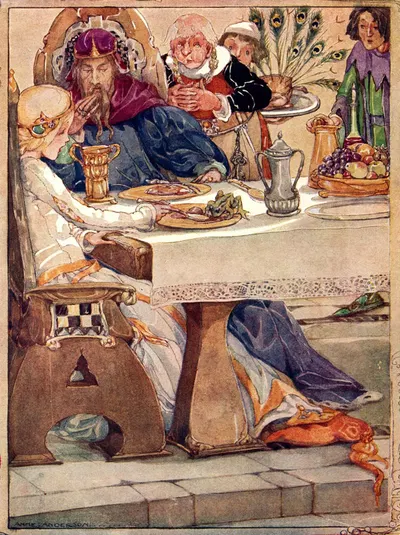 Принцесса-лягушка by Анна Андерсон, 1941 — digital art print download