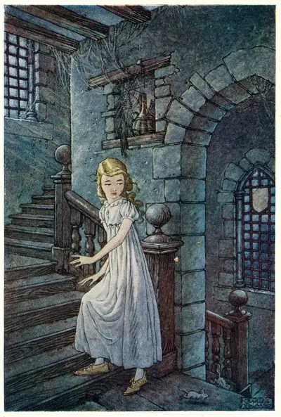 Так она и поднялась, ступенька за ступенькой by Шарль Фолкард, 1949 — digital art print download